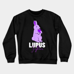 Lupus warrior rabbit Crewneck Sweatshirt